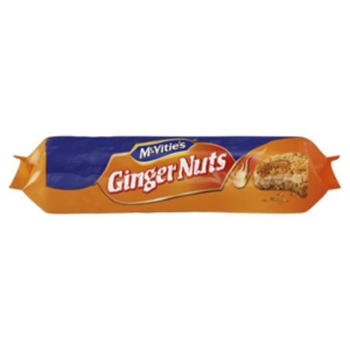 Picture of McVities Ginger Nuts  250g x12