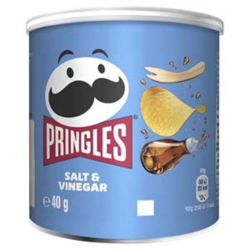 Picture of Pringles SMALL CAN Salt & Vinegar x12