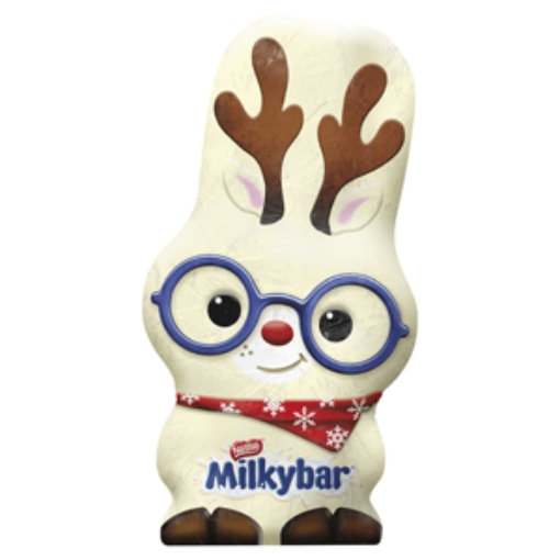 Picture of Christmas Milkybar Reindeer White  Bag 44g x20