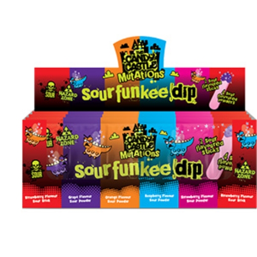 Picture of Candy Castle Mutations Sour Funkee Dip 40g x24