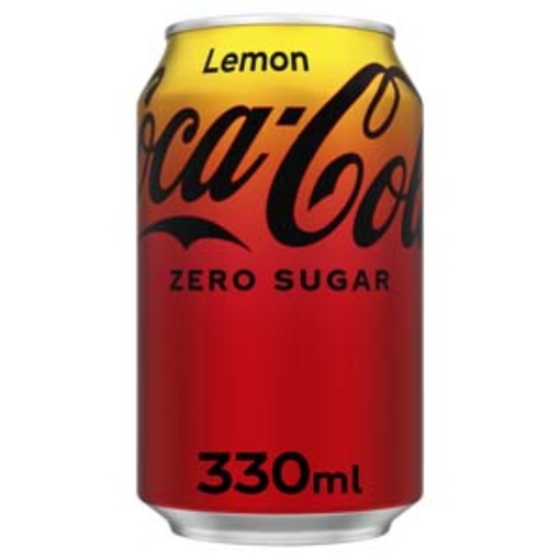 Picture of 330 Coke Zero Lemon Can UK x24 Export Only