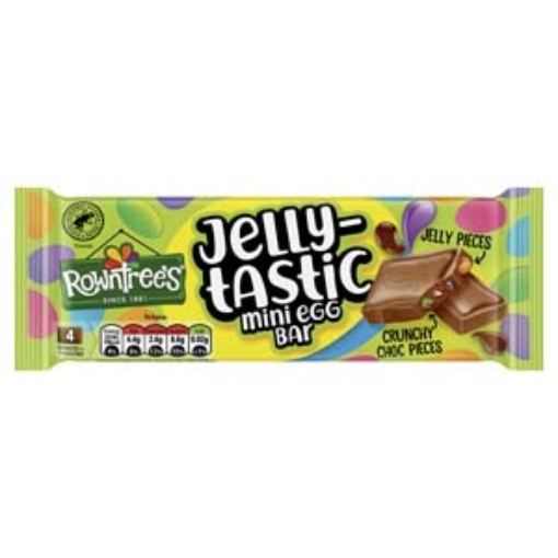 Picture of Lge ROWNTREES Jellytastic Mini Egg Block 90g x18