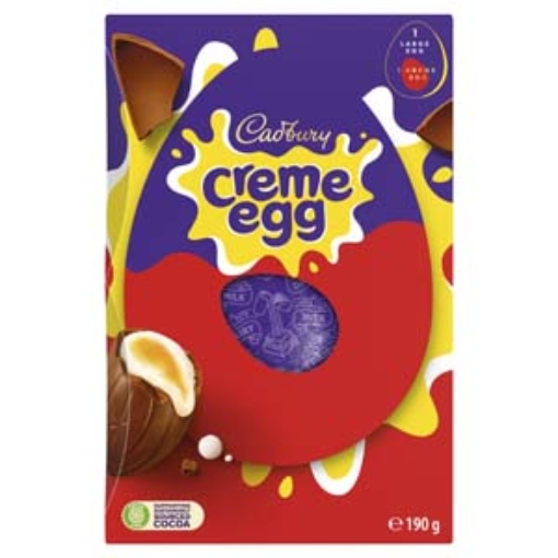 Picture of EASTER Cadbury Lge Creme Egg 190g x6