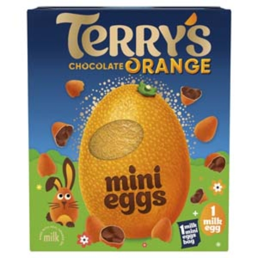 Picture of Easter Terrys Orange Mini Eggs Egg 200g x6